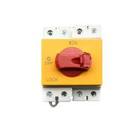 DIN Rail 4P PV DC 1000V 32A Solar Rotary Handle Isolator Rotary Switch Circuit Breaker for Solar(1200V)