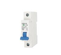 DIN Rail AC DZ47-63 6KA Miniature Circuit Breaker Air Switch 1P House with Indication Overload 1Pcs(40A)