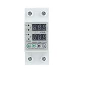 Din Rail Adjustable Digital Dual Display Limit Over Current Protector Household AC 230V 40A 63A(63A)