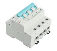 Din Rail Circuit Breaker for App - 4-Pole 100a 400v Ac 50/60hz Having Auto Reclosing Overvoltage/undervoltage Short-Circuit Protection Remote Control(40A)