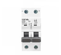 Din Rail DC MCB 6KA 2P 500V Mini Circuit Breaker 6A 10A 16A 20A 25A 32A 40A 50A 63A for Solar PV System 1PC(40A)