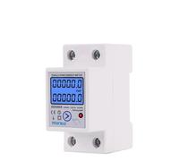 Din Rail Digital Single Phase Reset Zero Energy Meter kWh Voltage Current Power Consumption Meter Wattmeter 220V 110V AC(230V)