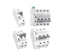 Din Rail GYM9 1P 2P 3P 4P MCB with Autoreclose Device Automatic Reset Circuit Breaker Smart Home 63A MCB Auto Recloser(2P 16A)