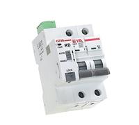Din Rail GYM9 2P MCB with Autoreclose Device Automatic Reset Circuit Breaker Smart Home Auto Recloser(2P-MCB-63A,GRD9L-R-DC12V-Auto)