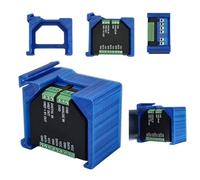 DIN Rail Holder Blue Suitable for Shelly Addon + Plus Series + GEN3