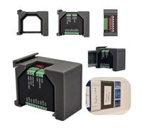 DIN Rail Holder Grey Suitable for Shelly Addon + Plus Series + GEN3 with Touch Protection