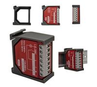 DIN Rail Holder Suitable for Shelly 1PM GEN4 DIN Rail Adapter (Grey)