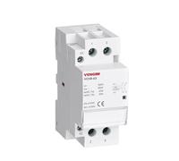 Din Rail Household AC Modular Contactor 220V Single Phase 63A 2P 2NO 50/60HZ