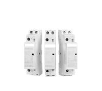 Din Rail Household Modular AC Contactor 220v Single Phase 2P 2no 2nc 1no 1nc 25A 20A 16A For Automation(2P 25A 2NC)