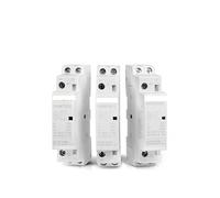 Din Rail Household Modular AC Contactor 220v Single Phase 2P 2no 2nc 1no 1nc 25A 20A 16A For Automation NWPNLXEA(2P 16A 2NC)