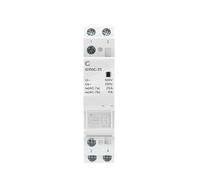 Din Rail Household Modular DC Contactor DC24V 25A 2NC 2NO 1NO1NC 50/60Hz Modular House Contactor DC12V(2P 25A 2NO DC12V)