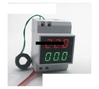 Din rail LED display Voltage and current meter with extra CT Current voltmeter ammeter range AC 200-450V 0.1-99.9A