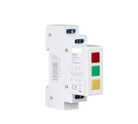 Din Rail LED Modular Signal Lamp Red Green Yellow Blue AC 220V 230V Industrial EKSL3(EKSL3-RGY-230)
