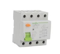 DIN Rail MCB 4P 63 Amp Type B 10KA DC RCD 230V 400V 30mA Residual Current Circuit Breaker For Electric Vehicle EV Charging Pile(4 Pole 30 mA,16a)