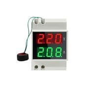 DIN-rail Meter D52-2042 Digital LED Voltage Current Active Power Factor Energy Meter AC80-300V 100A(External CT,AC200V-450V)