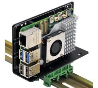 DIN Rail Mount Bracket for Raspberry Pi 1 1B+ 2B 3B 3B+ 4B 5 Zero/Arduino UNO R2 R3 R4 Mega2560 / BeagleBone