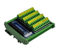DIN Rail Mount Screw Terminal Block Breakout Module Board for ESP32-DevKitC