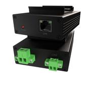 DIN-Rail Mount Versatile Ethernet Extender Over Any 2-Wire Cable/BNC, 10/100 BaseT, 1000m | 3280.84 feet Distance, 12~24VDC, Plug & Play, Low Power Consumption, Small Size, Extended Temperature Range