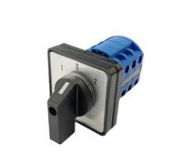 DIN Rail Mounted Cam Switch 2/3/4/6/7 Position 20A 660V 3 Poles Rotary Changeover Switches LW26-20 LW28-20 YMW26-20/3 1Pcs(0-5)