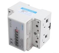 DIN Rail Mounted Digital Power Meter Accurate Measurements from a Range of Electrical Applications at Voltage Levels of Up to 230V