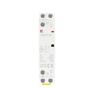 Din Rail Mounted Household Modular AC Contactor 2P 16A 20A 25A 2NO 2NC 1NO 1NC AC220V AC230V 50/60Hz For Smart Home House Hotel(2P 20A 2NO)