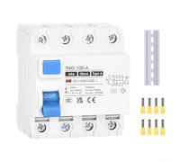 DIN Rail Mounted Residual Current Circuit Breaker Effective Safety Solution Rated at 30mA and Compliant with Standards (40A)