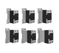 Din Rail Mounted SSR Single Phase Solid State Relay With Heat Sink SSR 10DA 25DA 40DA 60DA 80DA 100DA 120DA 1Pcs(120DA)