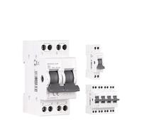 Din Rail MTS Dual Power Manual Transfer Switch Modular Changeover Switch Interlock Circuit Breaker1P 2P 4P 40A 230V EKCS101 NWPNLXEA(63A,2P 400V)