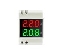 DIN-rail Multi-function Meter D52-2042 Digital LED Voltage Current Active Power Factor Energy Meter AC80-300V 100A(Built-in CT,AC80V-300V)