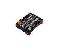 Din Rail PLC DC Amplifier Board Transistor Output 4/8/12/16 NPN/PNP Compatible 5V-24V Optical Lotus Isolation Anti-Interference(12positive outputs)
