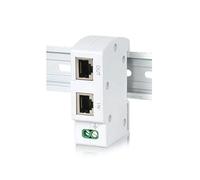 DIN Rail PoE Surge Protector 16KV Protection for PoE+ Device Such as IP Camera, Access Point, VoIP