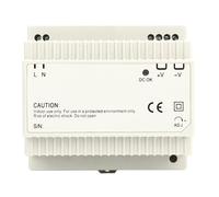 DIN Rail Power Supply Step Shape Industrial 100W AC to DC Voltage Switching AC (24 V)