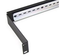 DIN Rail Rack Mounting Bracket 1U/2U for 19 Inch Rack Networking Data Cabinets