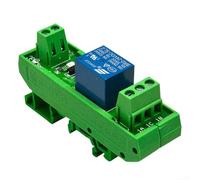 DIN Rail Relay Module for Electrical Engineering with 10A Switching Capacity and Protection (DC5V)