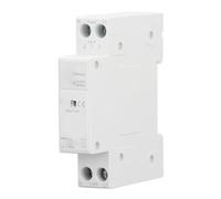 DIN Rail Remote Control Circuit Breaker Compatible with Zigbee for Power Metering AC 90-300V 25A Electrical Monitoring Switch with Threshold Protection and IP20 Rating (63A)