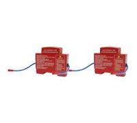 DIN Rail Retardant Device Dual-Line Household Flame Retardant Tool Non-Pollution Heat Aerosol Fire Extinguishers For Distribution Cabinet And Meter Box