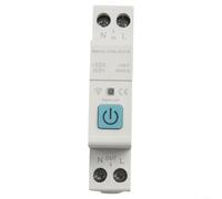 Din Rail Smart Breaker with Timer for countdown Loop Modes Din(32A) | APP remote control, voice commands, 3 timing modes, for power failure memory, real-time switching logs