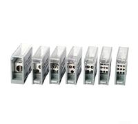 DIN Rail Terminal Block 18mm Width 1 In 4 Out 690V 100A Power Distribution Connector with Flame Retardant Housing