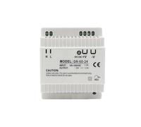 DIN Rail Transformer Output 24V/2.5A for 2-Wire Connected Video Intercom, Power Supply Input 100-240V AC 50/60Hz for Doorbell with Camera