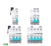 Din Rail Tuya WIFI Circuit Breaker Timer Remote Control APP Smart Automatic Intelligent Interruptor WIFI Switch MCB(2,40A)