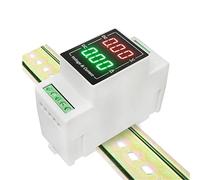 Din Rail Type DC Digital Display 100V Voltmeter 20A Ammeter 50A Digital Integrated Meter 1000V(DC0-100V 100A)