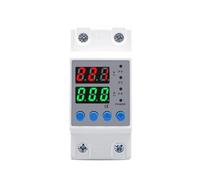 DIN Rail Voltage Relay 40A63A80A 110V230V Adjustable(L N 230V 63A)