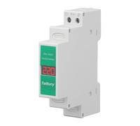 Din Rail Voltmeter Digital AC Voltmeter Intelligent LCD 1 Phase 60-450V Din Rail Voltmeter Simple And Clear Operation Interface Design Can Achieve Functions Relevant
