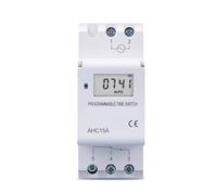 Din Rail Weekly 7 Days Programmable Digital TIME SWITCH Relay Timer Control AC 220V 230V 12V 24V 48V 16A 1Pcs(15A,110V AC DC)