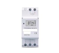 Din Rail Weekly 7 Days Programmable Digital TIME SWITCH Relay Timer Control AC 220V 230V 12V 24V 48V 16A BIANMTSW(15A,110V AC DC)