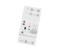 Din Rails Double Power Automatic Transfer Switches Rusts Proof Terminals Electrical Selector for Household Use Short Circuit Protections