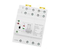 Din Rails Double Power Automatic Transfer Switches Rusts Proof Terminals Electrical Selector for Household Use Short Circuit Protections