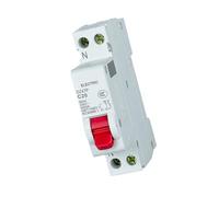 DIN Rails Mount Circuits Breaker 16A 1P+N 6KA Residual Current Circuits With Over Current And Leakage Protections Small Circuit