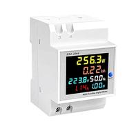 DIN Rails Voltages Current Meter Single Phase Energy Meter Home Digital Display Electricity Electric Energy Frequency