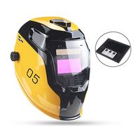 DIN4/9-13 Solar Power Automactic Darkening Welding Helmet Variable Light Welding Cap